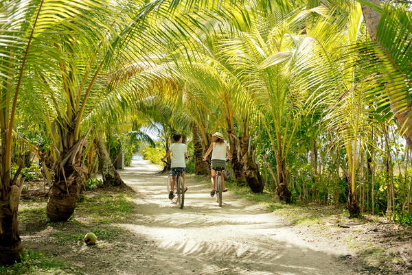 Vélo à Rangiroa